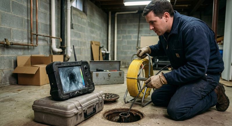 Drain Camera Inspection in Charlotte, NC